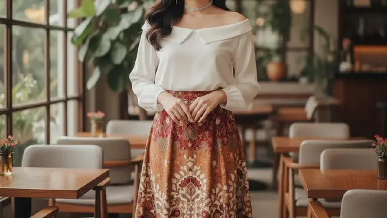 Rok Batik Midi Cocok dengan Baju Apa? Ini 9 Pilihan yang Bikin Penampilan Makin Stylish