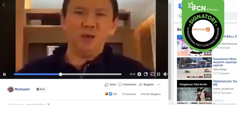 Hoaks video Ahok