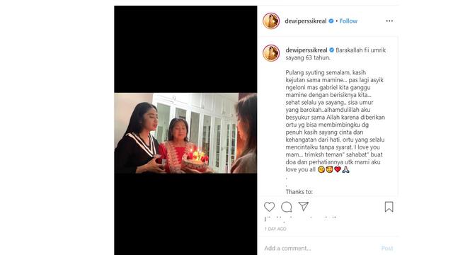 Instagram/ dewiperssikreal