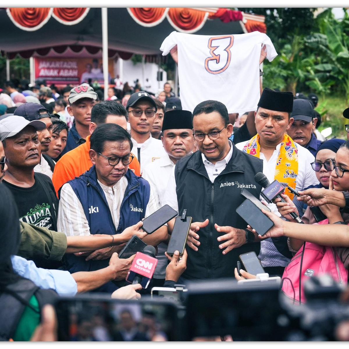Anies dan Ahok satu barisan dukung Pramono-Rano di Pilkada Jakarta
