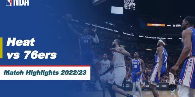 VIDEO: Miami Heat Raih Kemenangan Atas Philadelphia 76ers di NBA Hari Ini