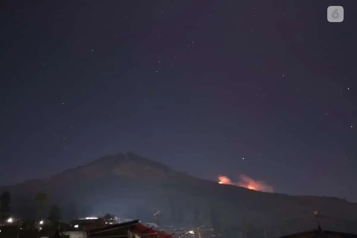 sumbing terbakar