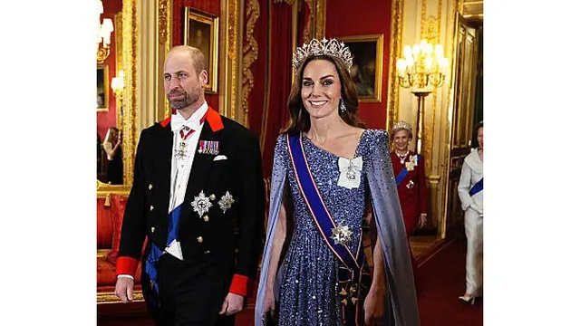 Gaya Princess of Wales Kate Middleton Tampil Bak Calon Ratu dengan Tiara Langka Queen Victoria di Windsor Castle