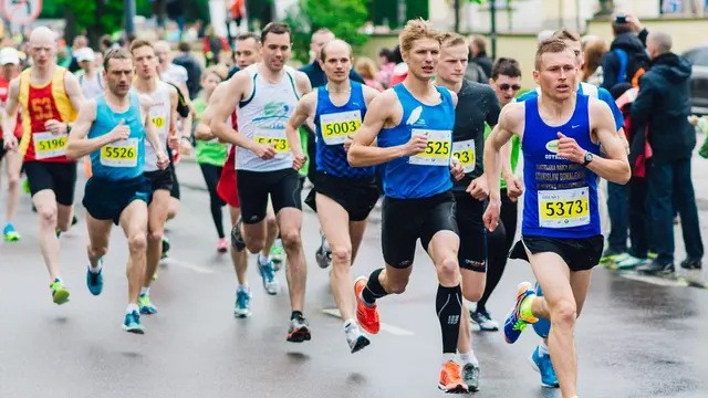 Ilustrasi Lari Maraton