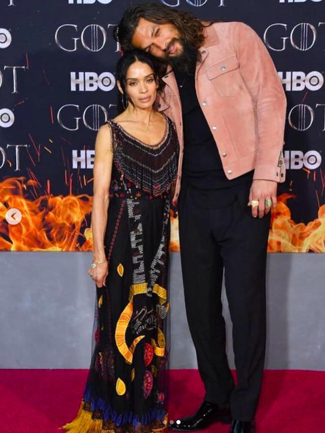 Jason Momoa dan Lisa Bonet
