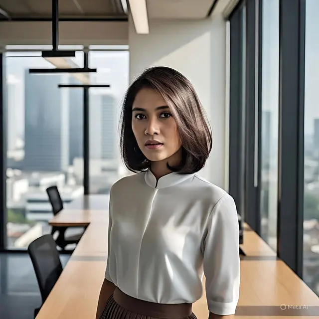 7. Asymmetrical Bob (Bob Asimetris)