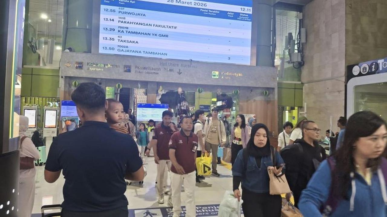 Kenyamanan Kereta Api Jadi Pilihan Utama Penumpang Selama Angkutan Lebaran 2026