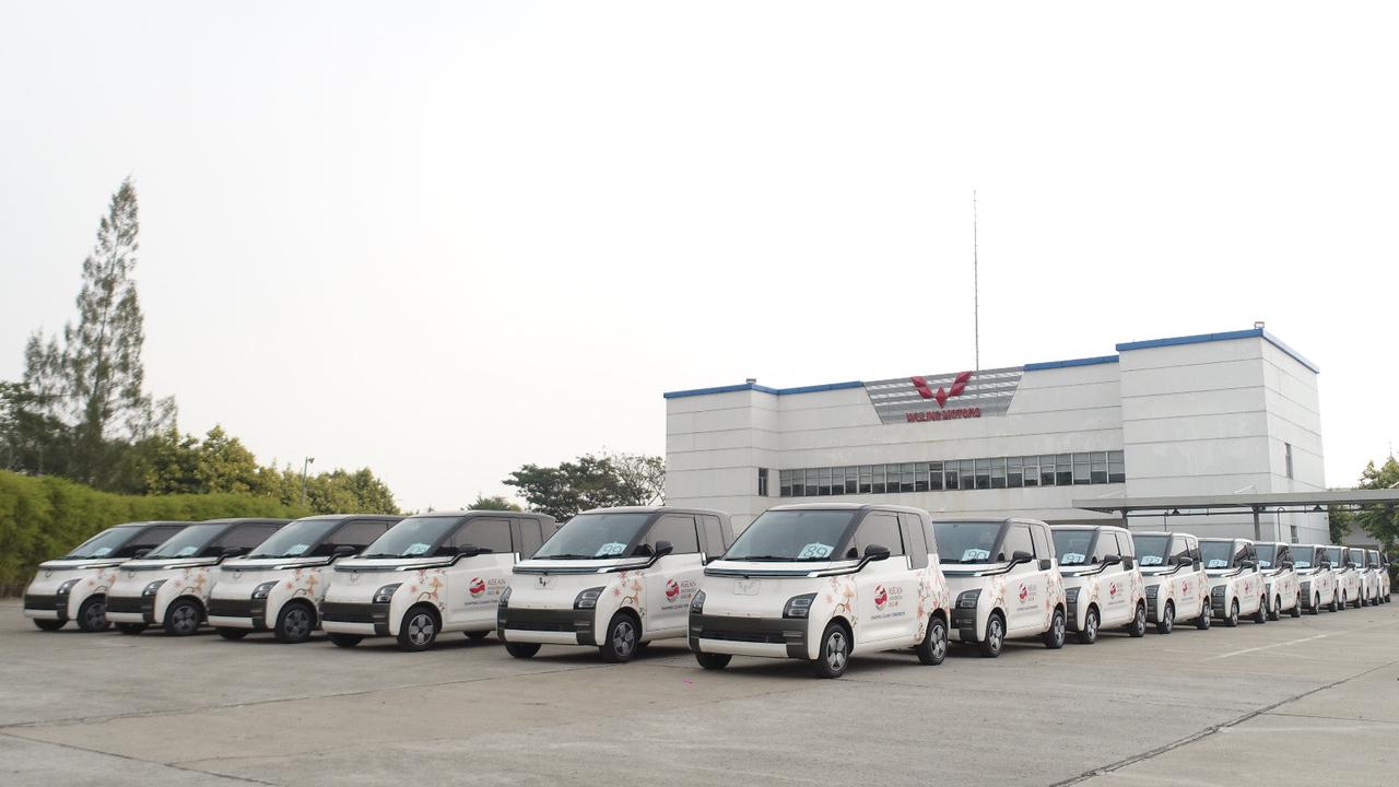 Wuling Serahkan 150 Unit Air ev untuk Jadi Mobil Resmi KTT ASEAN 2023 (ist)