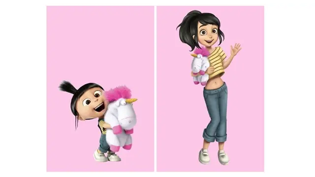Potret Ilustrasi 6 Karakter Kartun saat Dewasa Ini Kreatif Banget