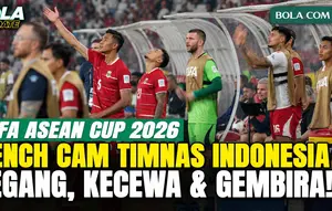 Bench Cam Timnas Indonesia vs Bangladesh: Ekspresi Tegang, Kecewa hingga Gembira!
