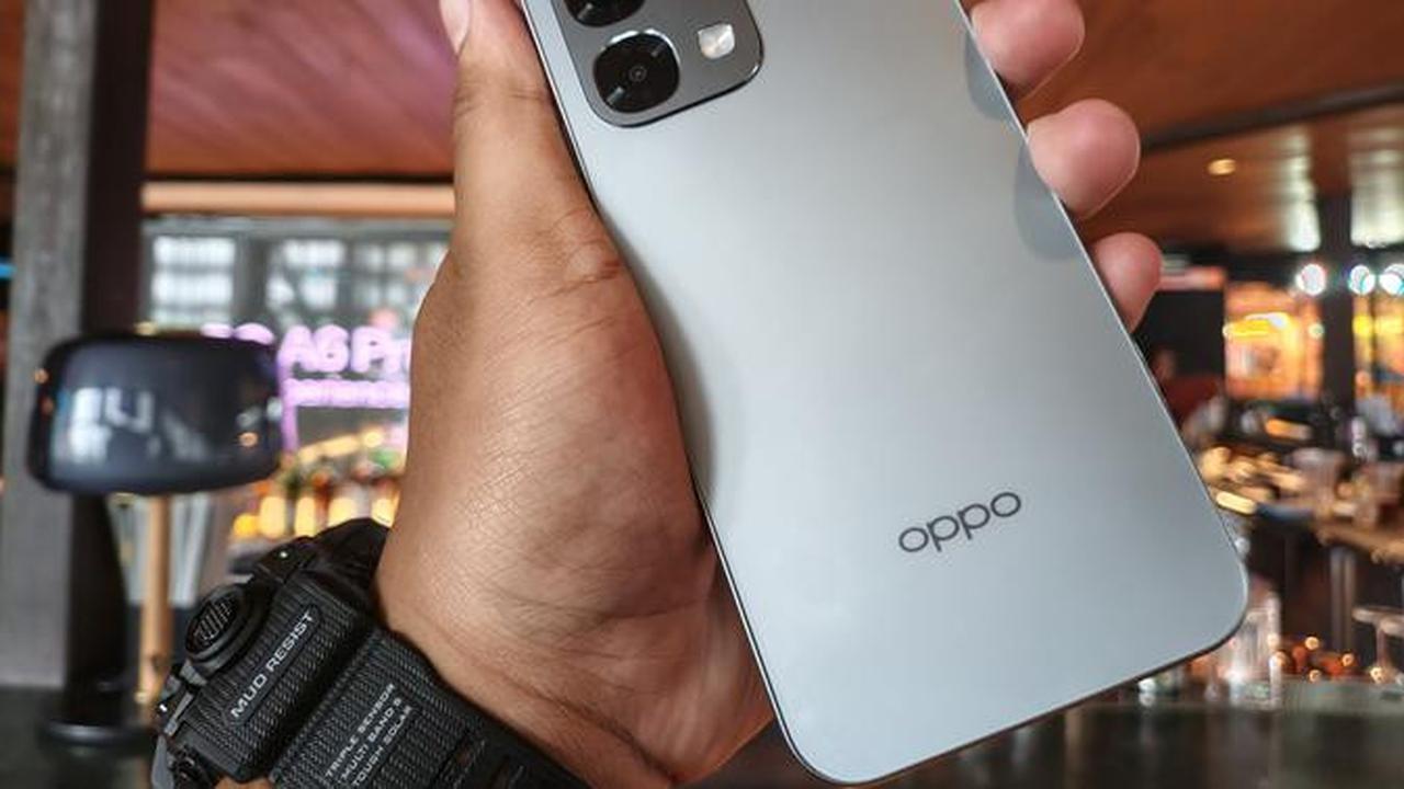 Oppo A6 Pro series saat acara peluncuran di Jakarta. Liputan6.com/Matahari Kartika Purusakara.