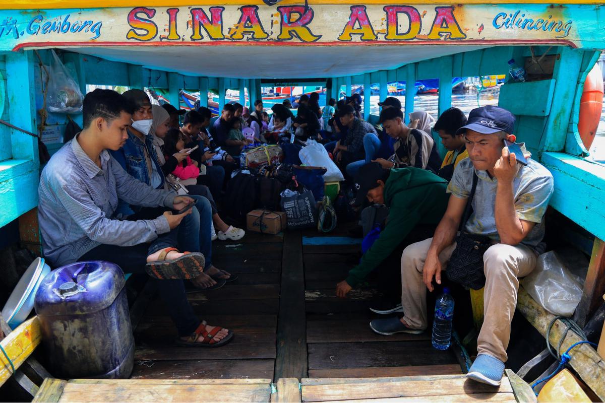 Arus Mudik di Cilincing
