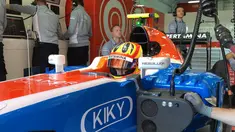 Pebalap Manor Racing asal Indonesia, Rio Haryanto, berada di posisi ke-22 latihan bebas ketiga F1 GP Spanyol di Sirkuit Catalunya, Spanyol, Sabtu (14/5/2016). (Bola.com/Twitter/Manorracing)