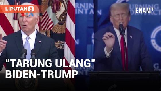 VIDEO: Debat Capres Pertama dalam "Tarung Ulang" Biden-Trump