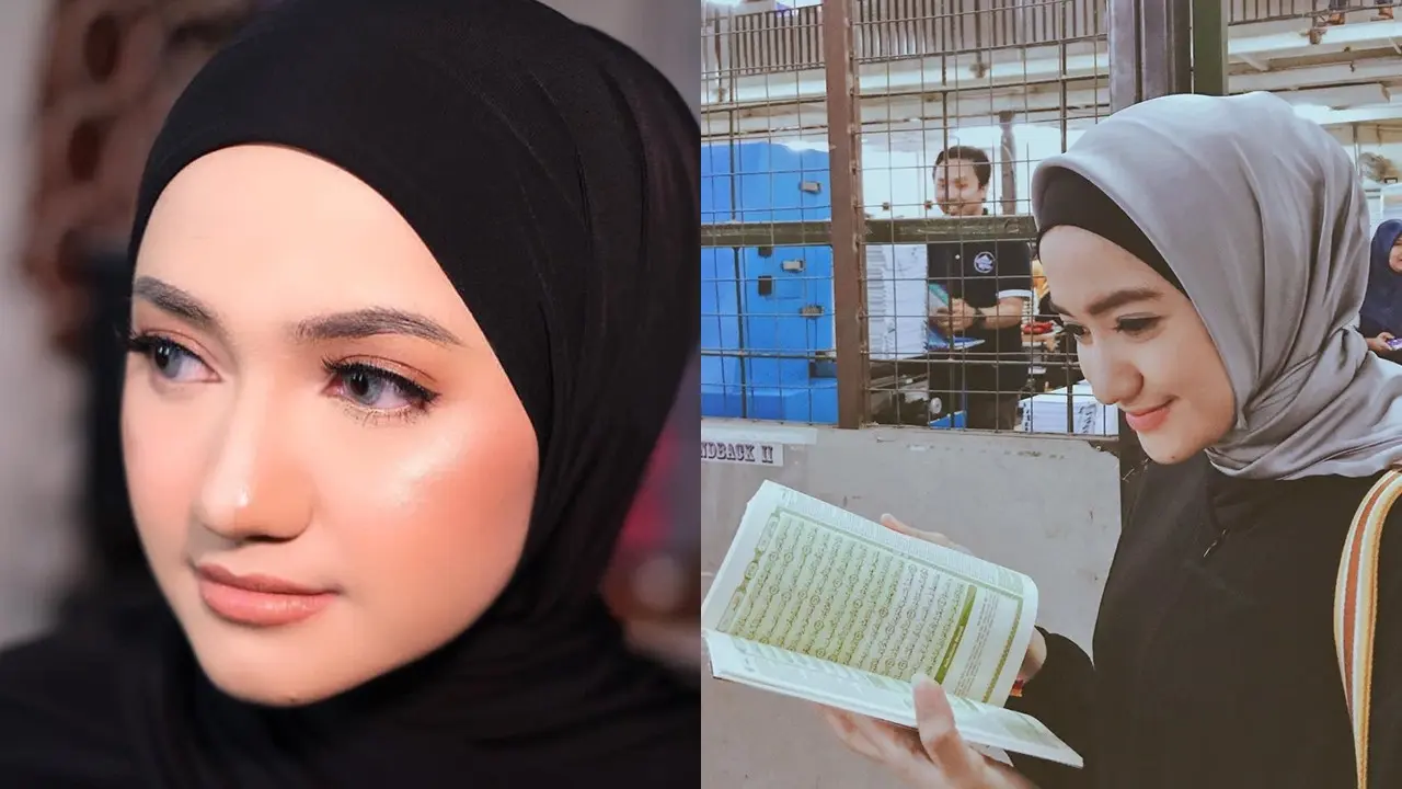 Marcella Simon Pakai Hijab
