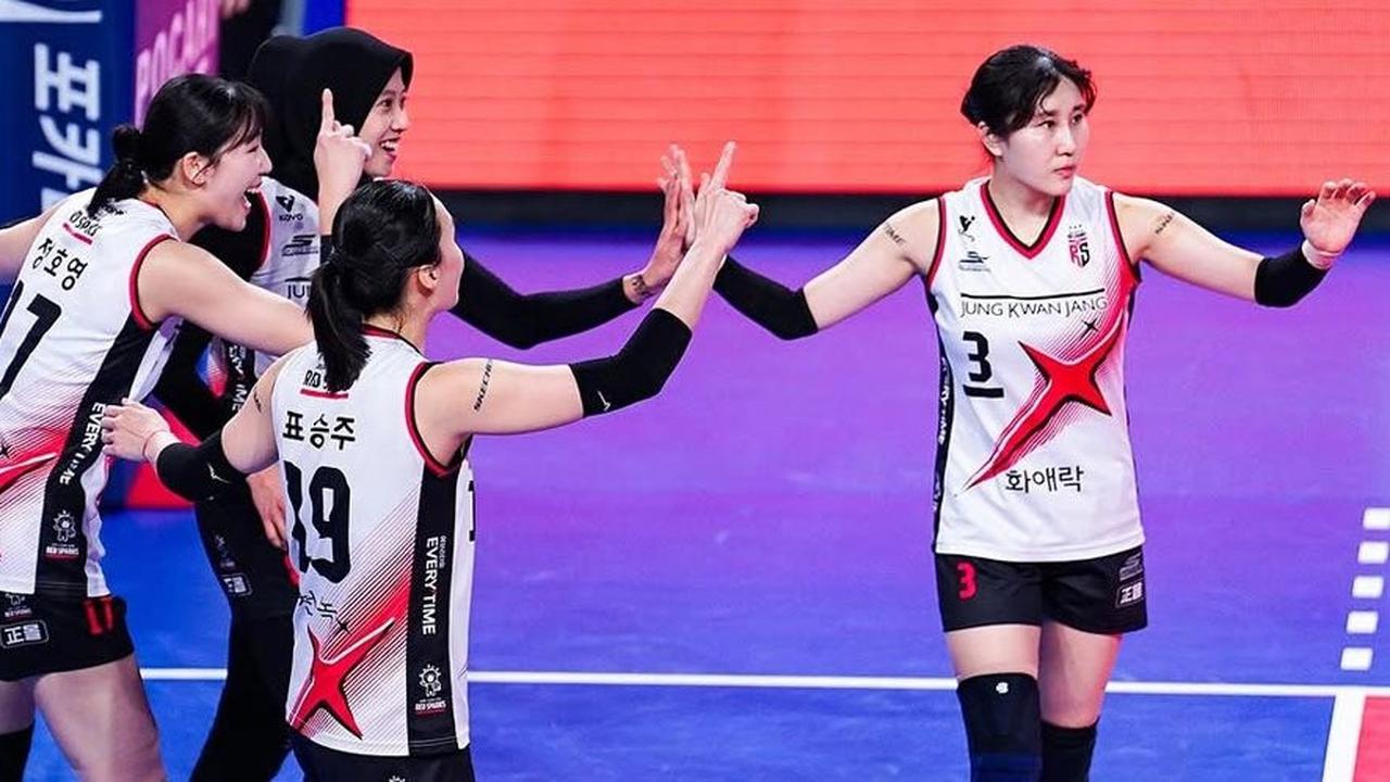 Hasil Korean V League 2024/25: Megawati On Fire, Red Sparks Sikat Juara Bertahan & Ukir Rekor Baru!