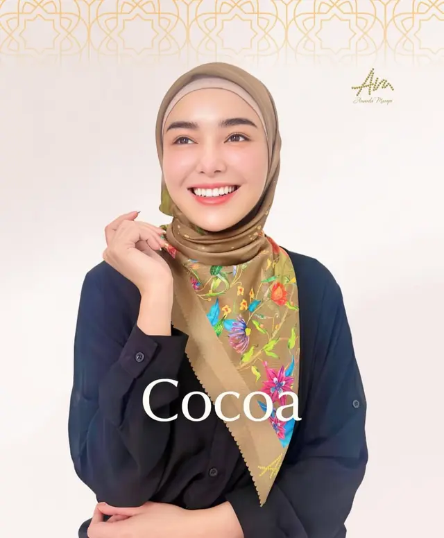 6 Potret Amanda Manopo jadi model hijab untuk promosi bisnis barunya, netizen: cantiknya kebangetan