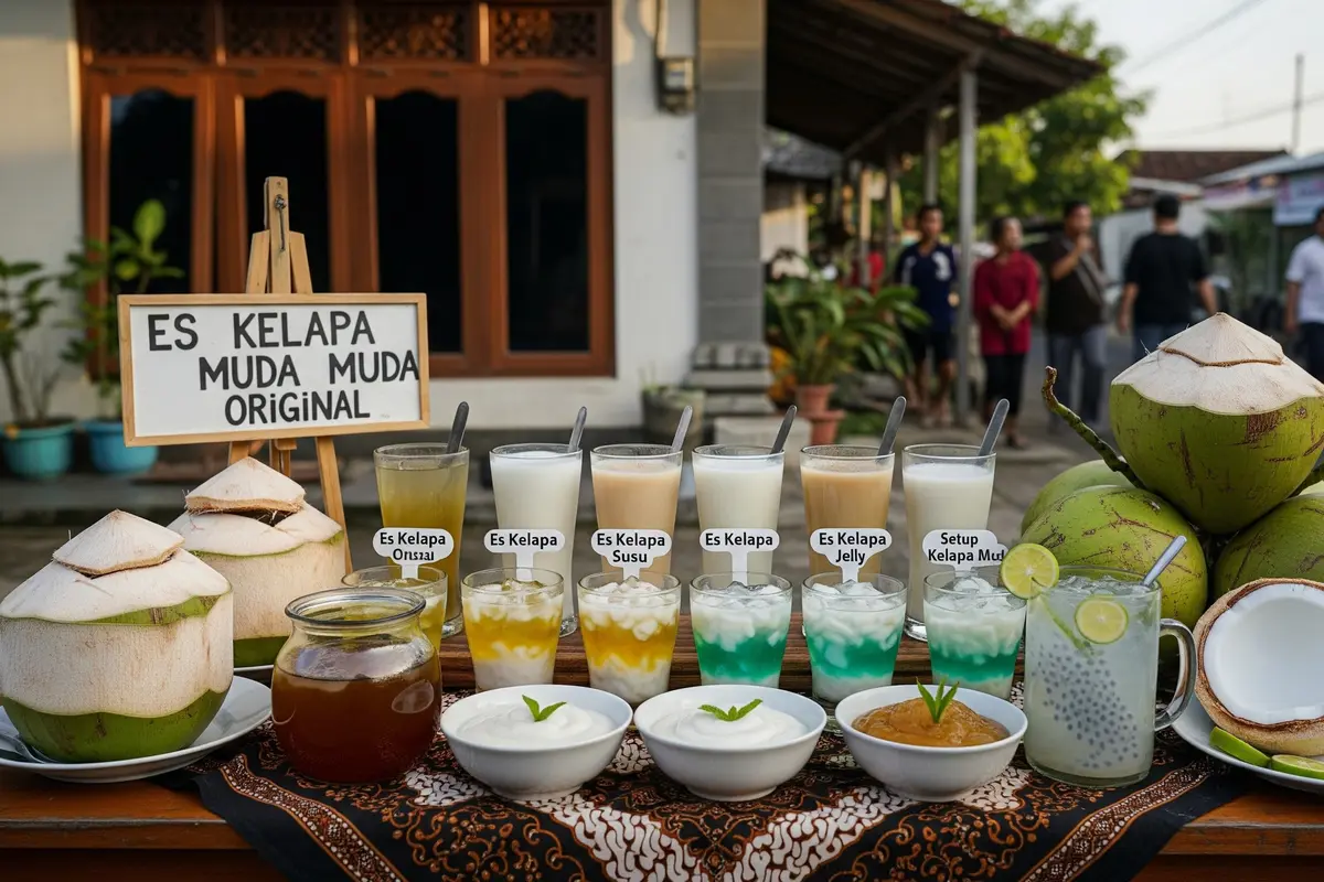 Ide Takjil Segar dari Kelapa