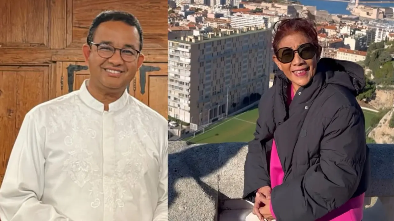 Anies Baswedan dan mantan menteri Susi Pudjiastuti