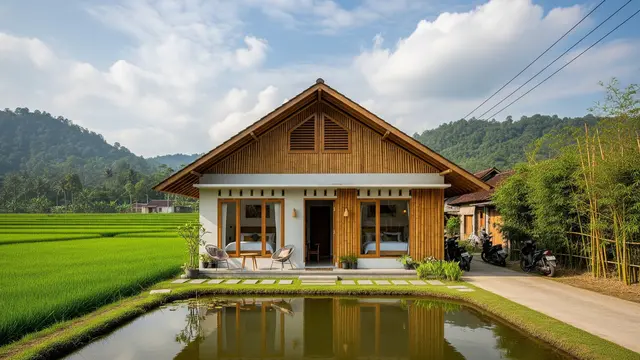 Desain Atap Pelana dengan Ventilasi Silang Optimal