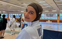 Potret Keren Cut Intan Tanding Anggar di NUS Competition 2024, Disorot Karena Sempat Jadi Korban KDRT Armor Toreador