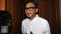 Lembu Wiworo Jati menjalankan sidang cerai perdana bersama Masayu Anastasia di Pengadilan Agama Jakarta Selatan. [Foto: Faisal R. Syam/Liputan6.com]