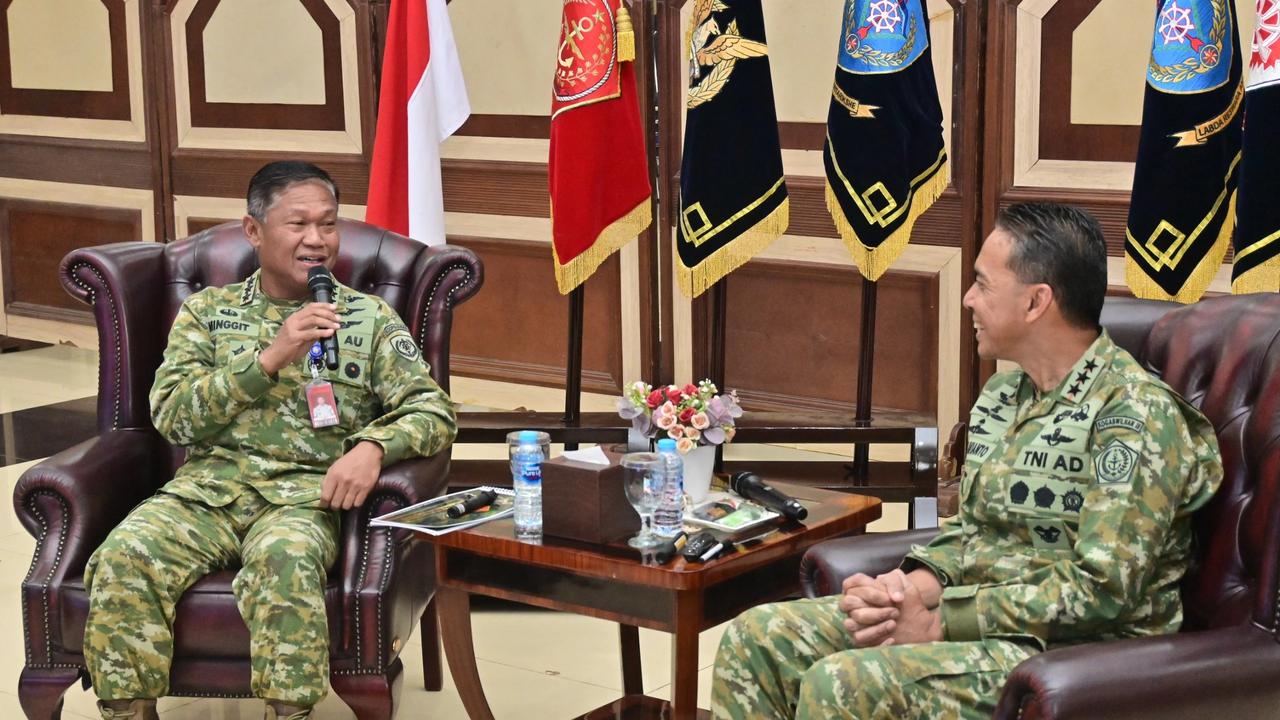 FOTO: Pangkoopsudnas dan Pangkogabwilhan III Perkuat Sinergi Pertahanan