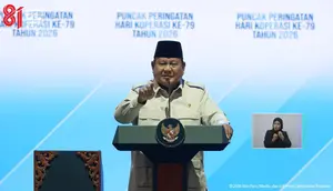 Prabowo Sebut Banyak Petani Kini Bisa Liburan ke Luar Negeri