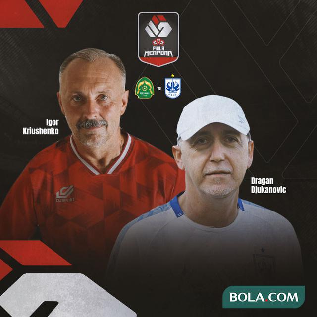 Piala Menpora - Persikabo 1973 Vs PSIS Semarang - Head to Head Pelatih