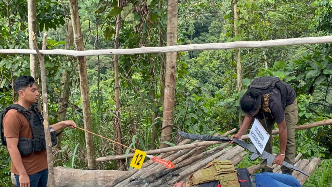 Rekonstruksi pembunuhan 2 Personel Polisi di Nabire Papua
