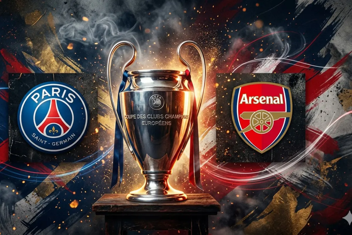 Ilustrasi PSG, Arsenal, Liga Champions