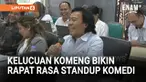 Komite II DPD RI menggelar Rapat Dengar Pendapat dengan Kementerian Perhutanan, Rabu (17/9). Senator asal Jawa Barat, Alfiansyah Bustami alias Komeng bikin ngakak namun tetap memberikan pandangan tajam.