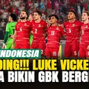 Kompak dan Penuh Makna, Momen Khidmat Luke Vickery dan Pemain Timnas Indonesia Nyanyikan Tanah Airku