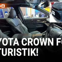 VIDEO: Sedan Futuristik Toyota Crown FCEV Mejeng di GIIAS 2025