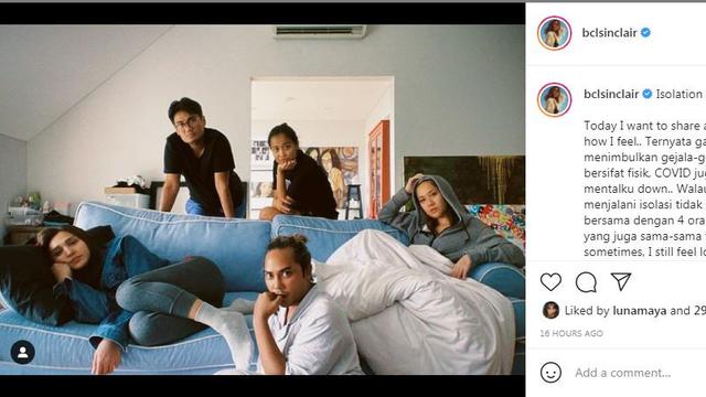 BCL ceritakan konisi kesehatan dan mentalnya di hari keenam menjalani isolasi mandiri.