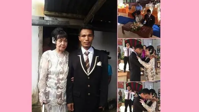 Heboh, Pemuda Sulsel Ini Nikahi Nenek 82 Tahun