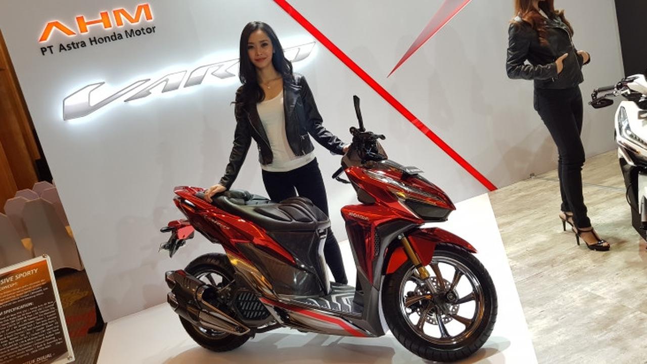Modifikasi Honda Vario 150 konsep Exclusive Sporty
