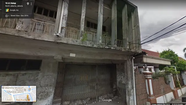 Gedung di antara Restoran Galangan VOC dan Raja Kuring Kota Tua