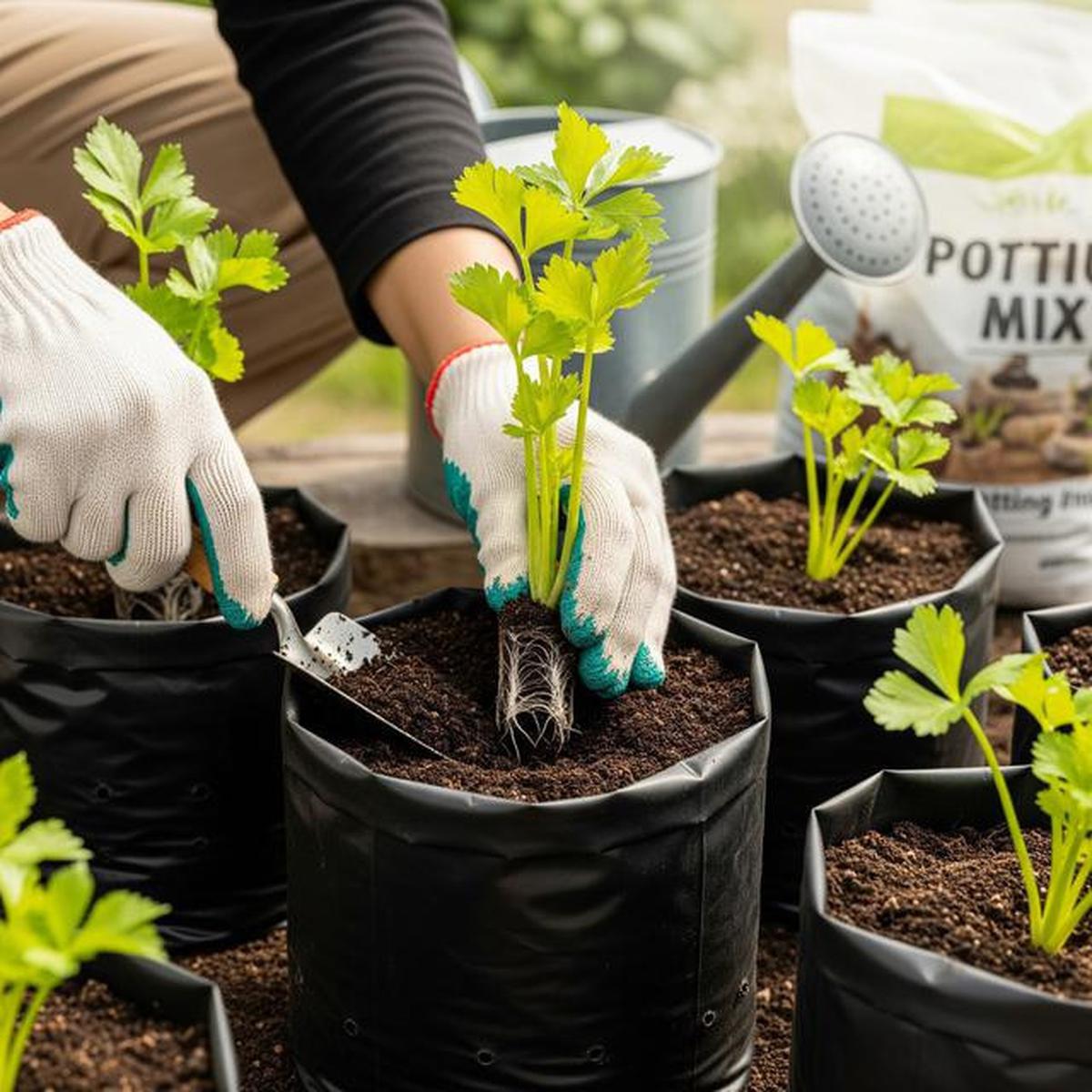 Tips Sukses Menanam Seledri di Polybag, Cocok untuk Pemula yang Minim Lahan