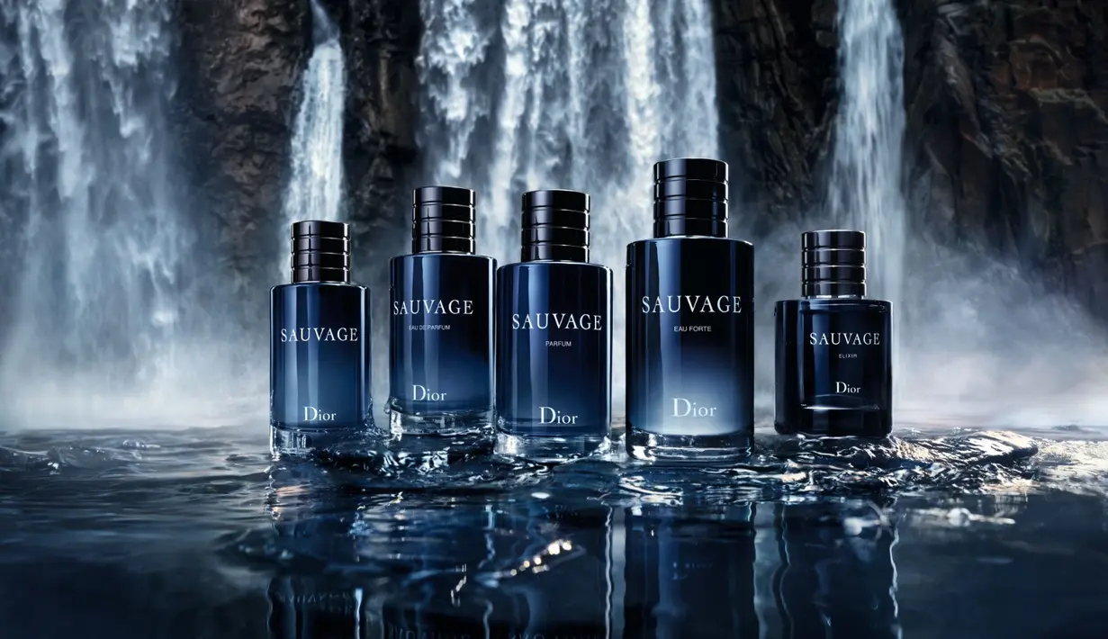 Sauvage Eau Forte sendiri merupakan parfum pria dengan konsentrasi tinggi pertama dalam formula berbasis air yang bebas alkohol.  [Dok/Dior].