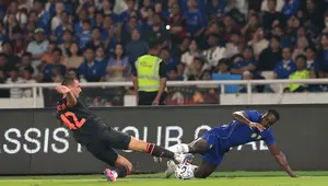 Romeo Lavia Puji Atmosfer GBK saat Chelsea Kalahkan Milan 3-0