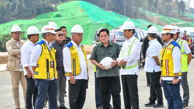 Jokowi Groundbreaking Infrastruktur di IKN Nusantara
