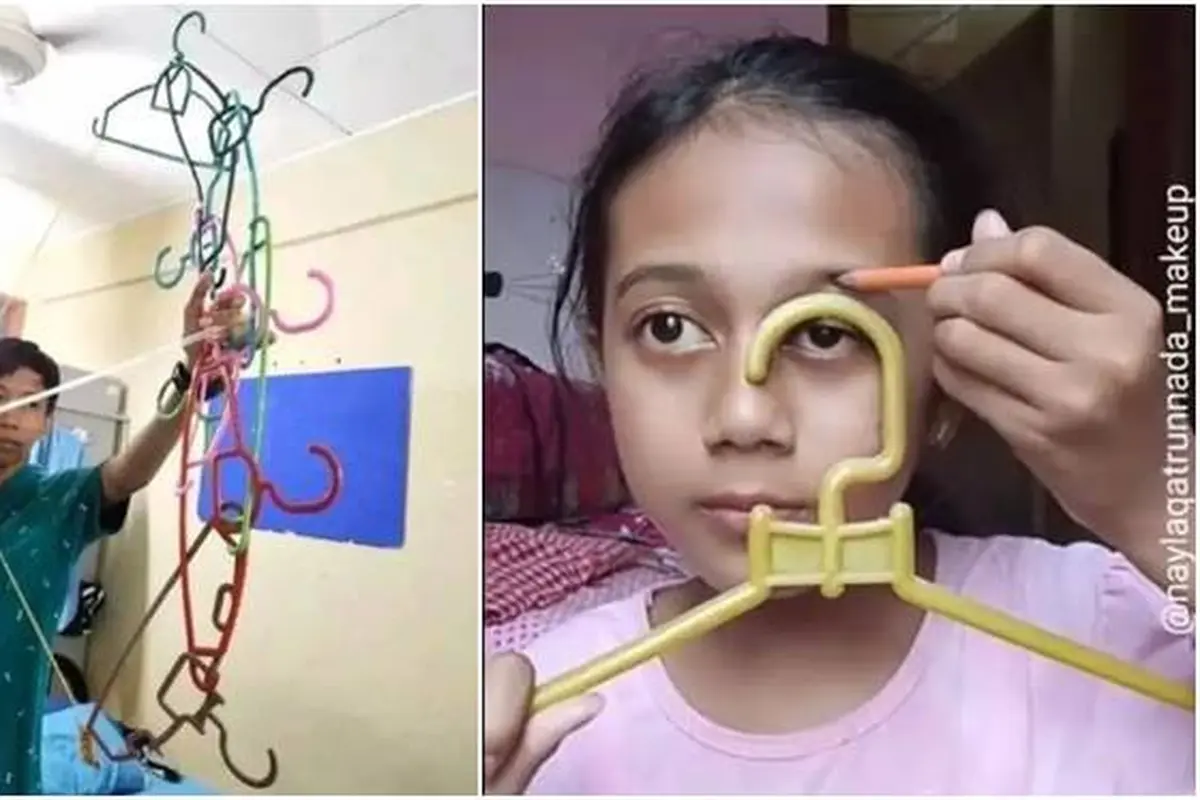 Multifungsi, Ini 7 Potret Kegunaan Lain Hanger Selain Buat Jemur Pakaian