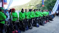 Menyelami Pagi Bersama 17 Srikandi Cantik di Taman Laut Olele