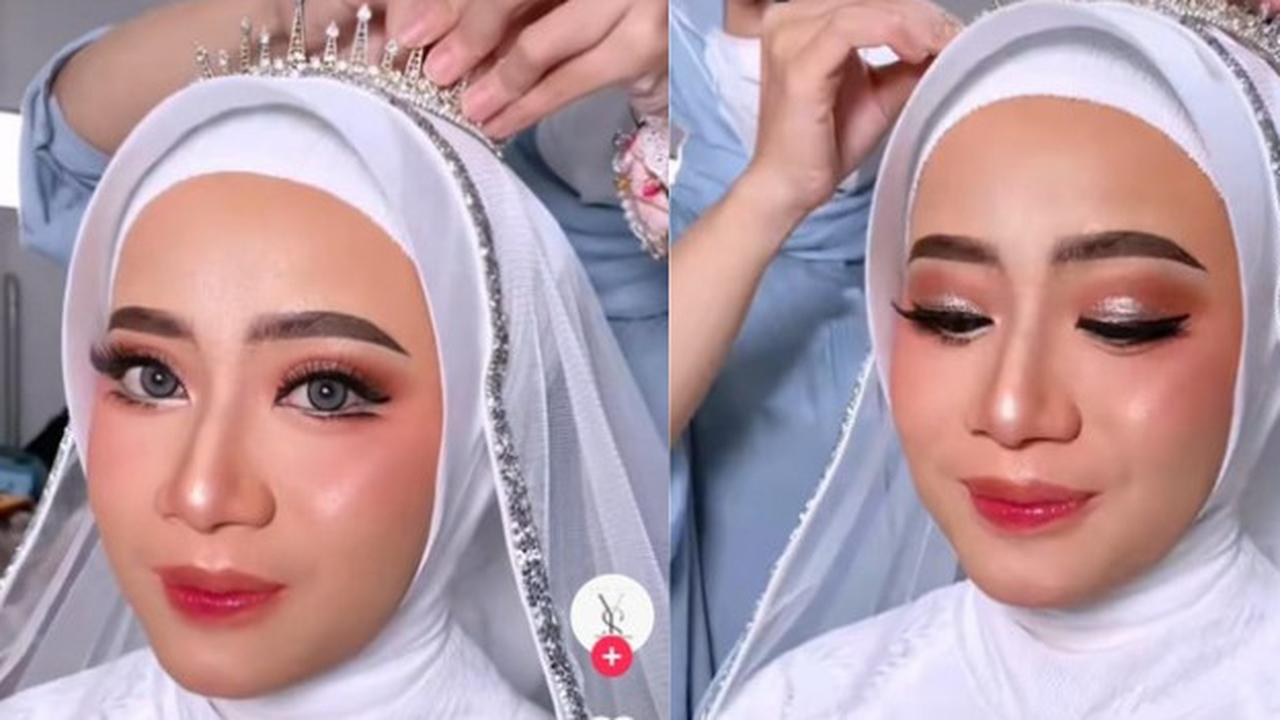Makeup Pengantin untuk Vitiligo, Hasilnya Flawless dan Viral di TikTok