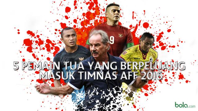 5 Pemain Gaek yang Berpeluang Masuk Timnas Piala AFF 2016