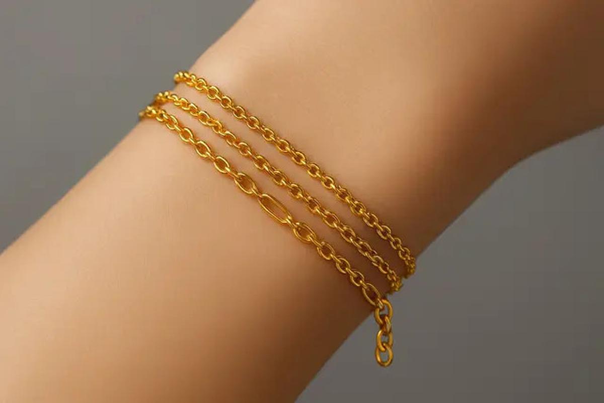 8 Model Gelang Emas 24 Karat 5 Gram yang Lagi Tren, Mewah Tapi Simpel untukSehari-Hari
