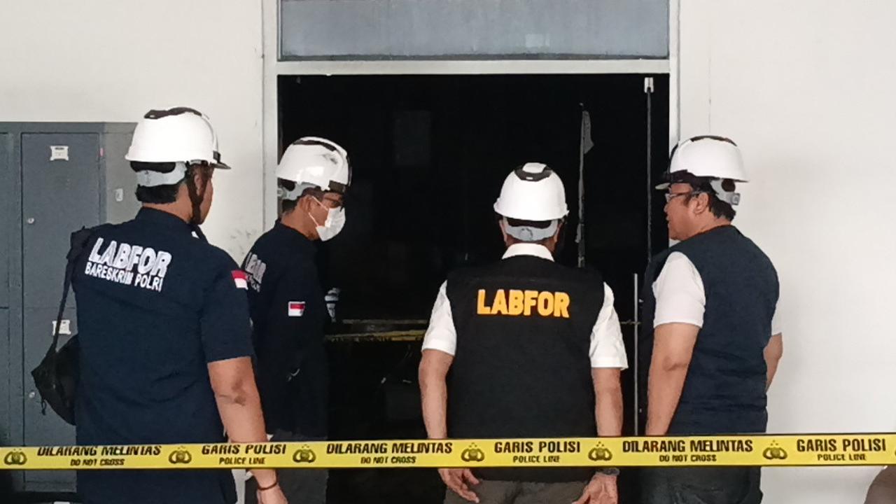 Tim Labfor hingga Inafis Polri Dikerahkan ke Lokasi Kebakaran Gedung Humas ATR/BPN