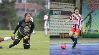 5 Gaya Nabila Ghassani saat Bermain Futsal, Kiper Persebaya Putri (sumber: Instagram.com/nabilagsani)