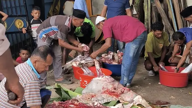 idul adha di Pulau Tiga Maluku Tengah